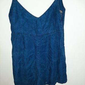 Denim romper